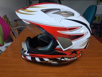 Enduro prilba s plexi vel.M