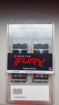 Kingston FURY Impact/ SO-DIMM DDR5/ 32GB-/ 5600MHz/ CL40/