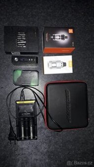 Atomizer + box mod + příslušenství