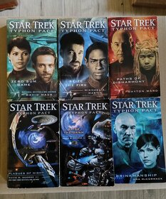 STAR TREK a STAR WARS - knihy v angličtině ENGLISH