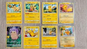 Pokémon karty Pikachu - originální karty