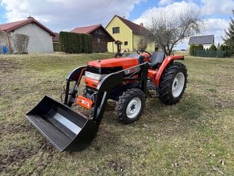 Malotraktor kubota GL29 Grandel S Čelním nakladačem 450kg