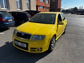 Škoda Fabia 1.9 TDI RS - žlutá Sprint původ ČR - 1