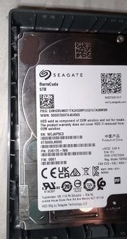 HDD Seagate Barracuda 5TB