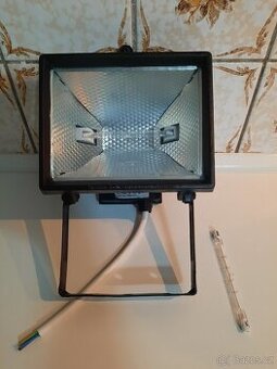 Halogenové světlo 500 W+ náhradní žárovka - 1