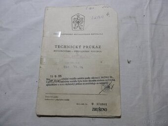 škoda 1203 původní TP