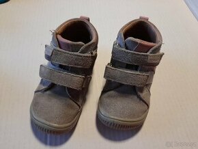 Dětské kožené kotníčkové celoroční boty Protetica barefoot