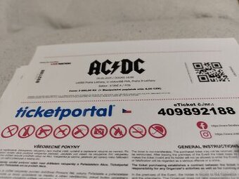 Vstupenky na AC/DC