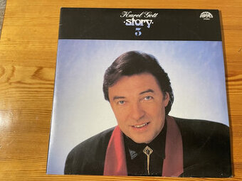 Deska LP Karel Gott: Story 3 verze na vinylu 2LP s Plakátem