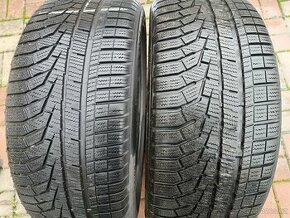 225/45/18 95W HANKOOK 6-7milimetrů, 2KUSY ZIMNÍCH PNEUMATIK
