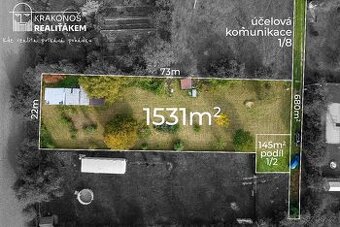 Prodej pozemku, Lipník nad Bečvou-Nové Dvory