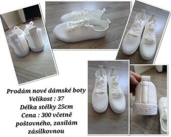 Dámské bílé boty