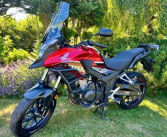Honda CB 500X, nízký nájezd, ČR, ABS, 2.maj.