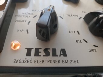 TESLA BM215A - ZKOUŠEČ ELEKTRONEK