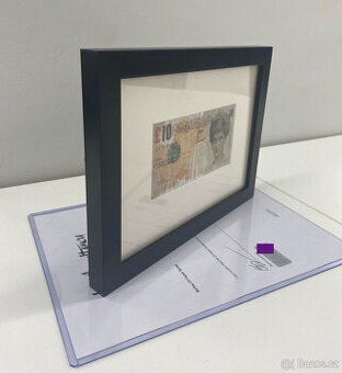 Banksy Di-Faced Tenner, COA Galerie Stevea Lazaridese