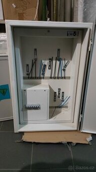 Elektroměrový rozvaděč 2x 3F + 1x HDO