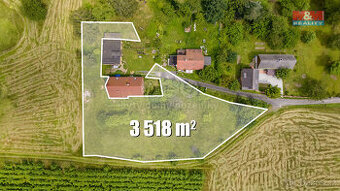 Prodej pozemku k bydlení, 3518 m², Habartice - 1