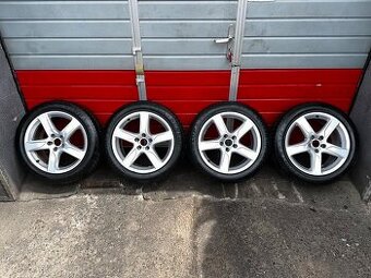 Original ALU kola Audi 18" 8J ET41 + pneu 235/50/R18