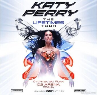 Katy Perry vstupenka na stání