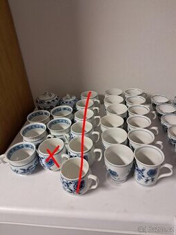 Hrnky a šálky cibulák Dubí