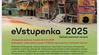 Mirakulum vstupenka