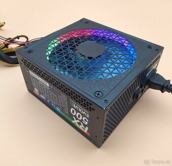 Prodám PC zdroj Evolveo RX500 RGB
