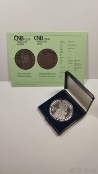 Stříbrná pamětní mince 500Kč 2013 Beno Blachut PROOF