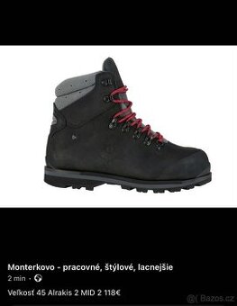 Pracovní boty, velikost 45, MIX 1