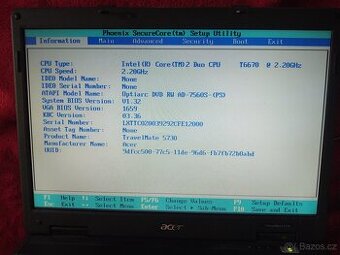 Acer Travelmate 5730 na ND, funkční