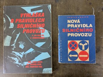 2 knihy - Nová pravidla silničního provozu + Vyhláška