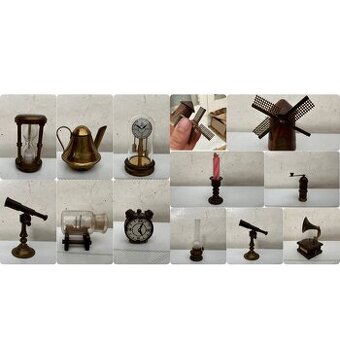 Pěkné starší miniatury - kus 100,-