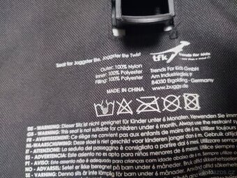 Sedadlo pro kočárek TFK Joggster lite, Joggster lite Twist