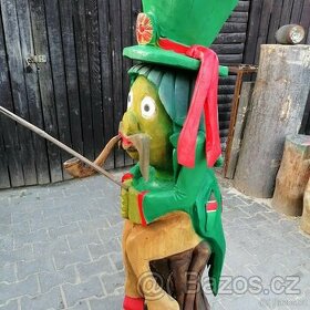 vodník motorovou pilou