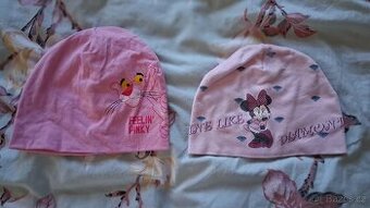 Dětské čepice jero/podzim 2 kusy