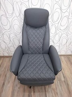 Polohovací masážní vyhřívané křeslo  (28290B)