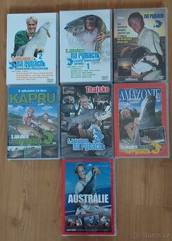 7x DVD S Jakubem na rybách