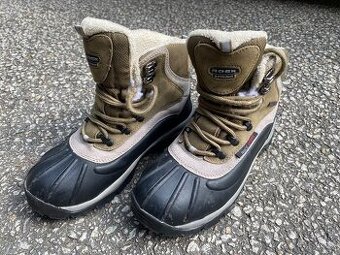 Outdoorové turistické zimní zateplené vysoké boty 38