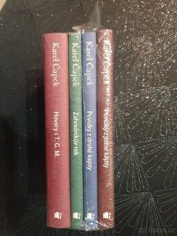 Prodám sadu 4 nových knih od Karla Čapka