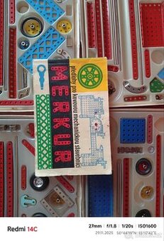 MERKUR STAVEBNICE 4X PLATO , NÁVOD