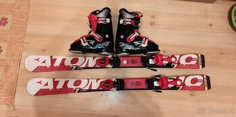 Lyže Atomic Race 7, lyžáky Nordica 200-215mm