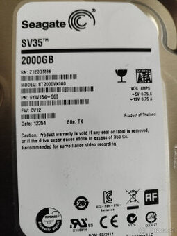 Disk HDD Seagate SV35 2000GB