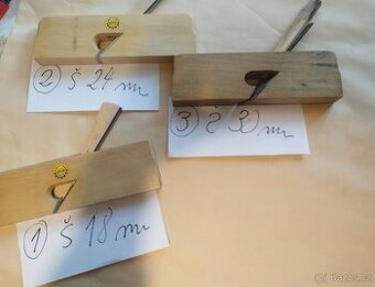 Hoblíky 18, 24, 30 mm