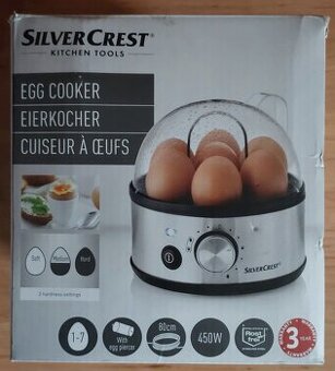 Varný přístroj na vejce – nerezový, na 7 vajec