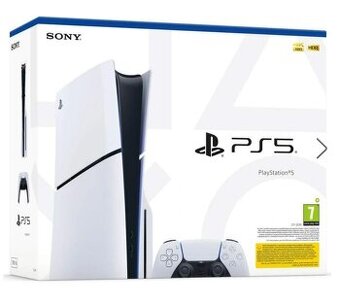 PlayStation 5s mechanikou Slim 1Tb v sadě s joystickem