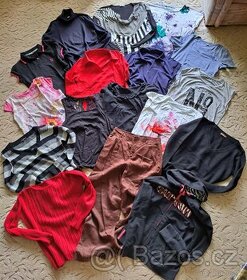 Balík dámského oblečení vel. L (17 kusů)