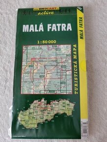 Turistická mapa Malá Fatra