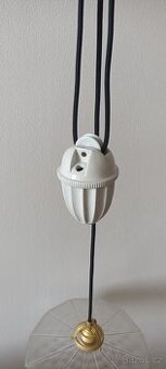 Prodám stahovací lustr složený dle vlastního výběru stínítka