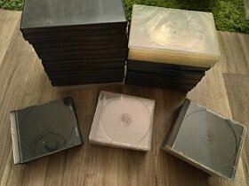 Prázdné obaly na CD a DVD