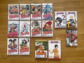 Manga Komiks - různé tituly
