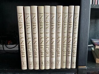 Dějiny umění 1-10 celá řada (+11), José Pijoán